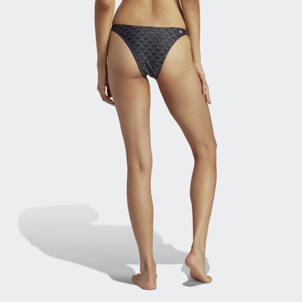 Bas De Bikini Adidas Originals Monogram Noir