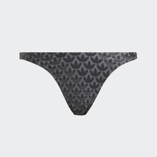 Bas De Bikini Adidas Originals Monogram Noir