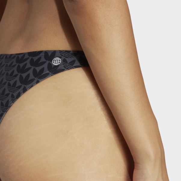 Bas De Bikini Adidas Originals Monogram Noir