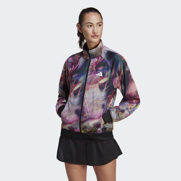 Adidas Melbourne Veste De Tennis Tissée Noir