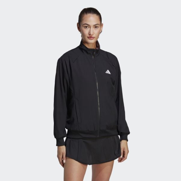 Adidas Melbourne Veste De Tennis Tissée Noir