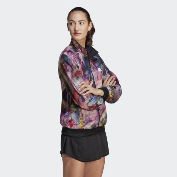 Adidas Melbourne Veste De Tennis Tissée Noir