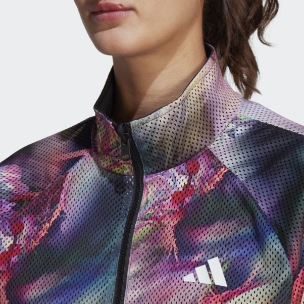 Adidas Melbourne Veste De Tennis Tissée Noir