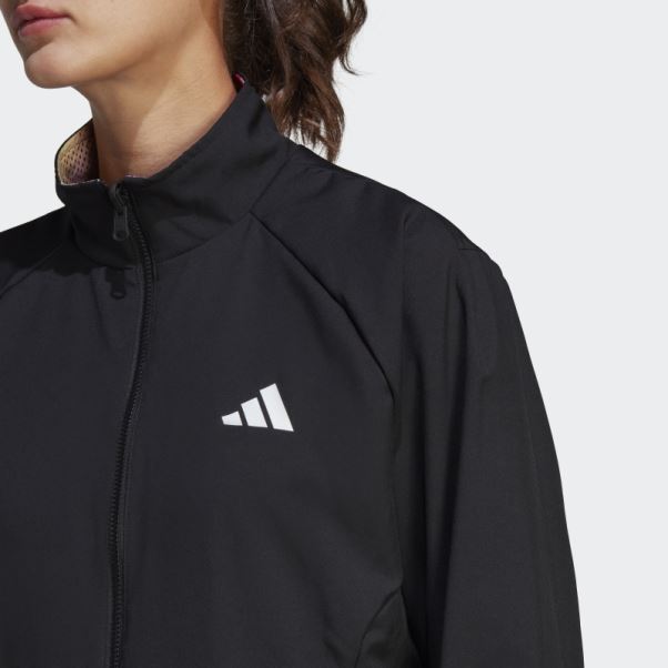 Adidas Melbourne Veste De Tennis Tissée Noir