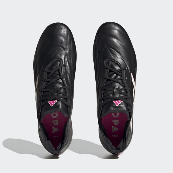 Adidas Copa Pure.1 Chaussures De Sol Ferme Noir