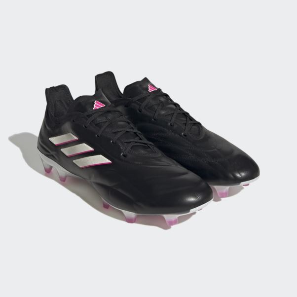 Adidas Copa Pure.1 Chaussures De Sol Ferme Noir