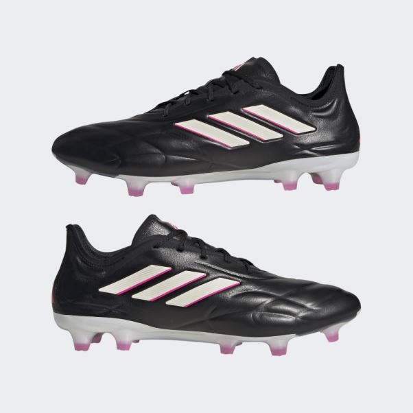 Adidas Copa Pure.1 Chaussures De Sol Ferme Noir