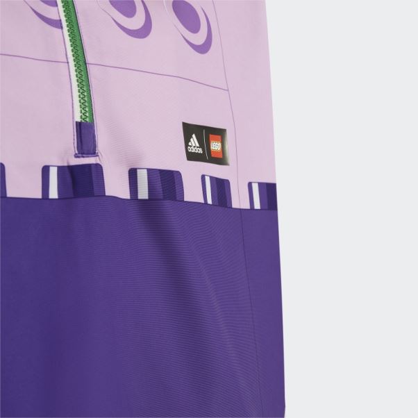 Coupe-vent à Demi-zip Adidas X Classic Lego Violet