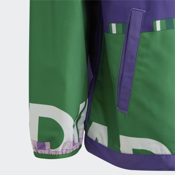 Adidas X Classic Lego Coupe-vent Demi-zip Sharp Violet Fashion