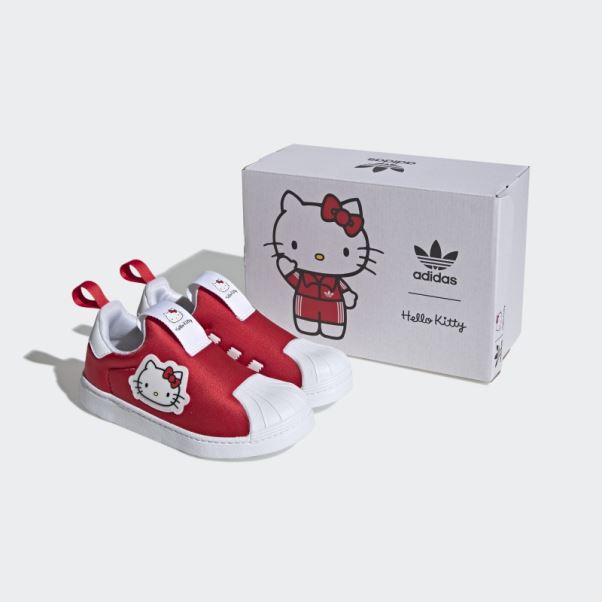 Adidas Superstar 360 Hello Kitty Rouge