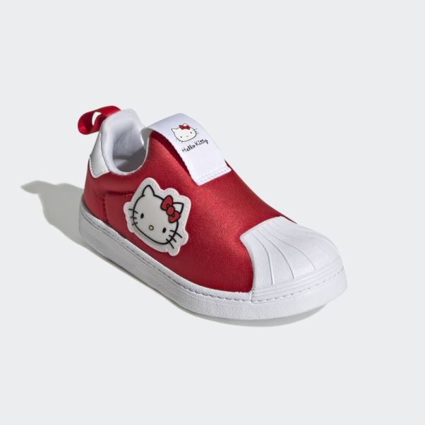 Adidas Superstar 360 Hello Kitty Rouge