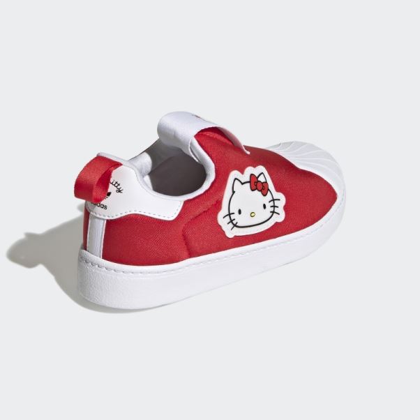 Adidas Superstar 360 Hello Kitty Rouge