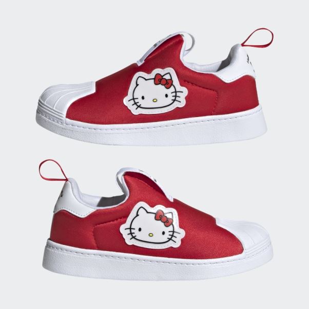 Adidas Superstar 360 Hello Kitty Rouge