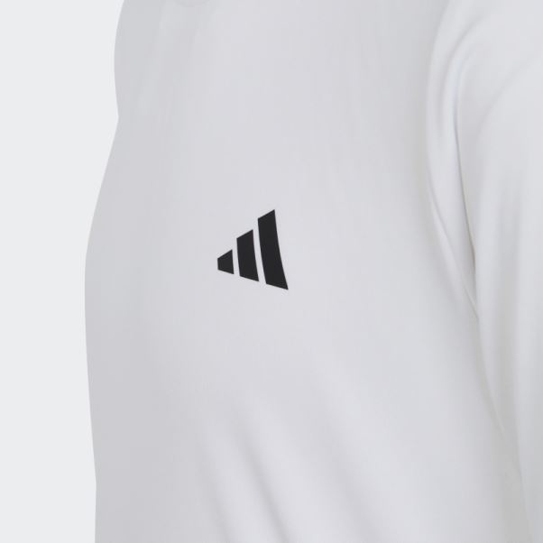 Tee Shirt Club Tennis Adidas Blanc