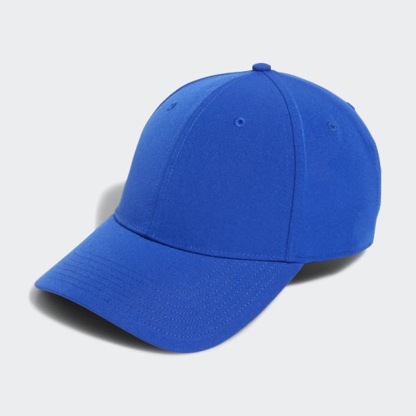 Casquette Adidas Crestable Golf Performance Bleu Royal