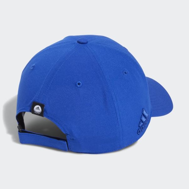 Casquette Adidas Crestable Golf Performance Bleu Royal