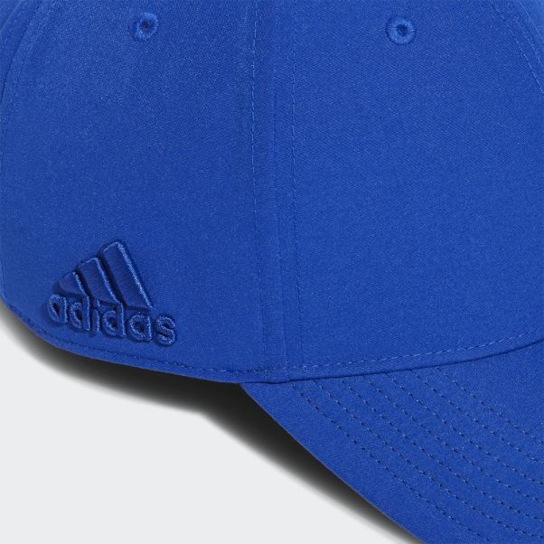 Casquette Adidas Crestable Golf Performance Bleu Royal