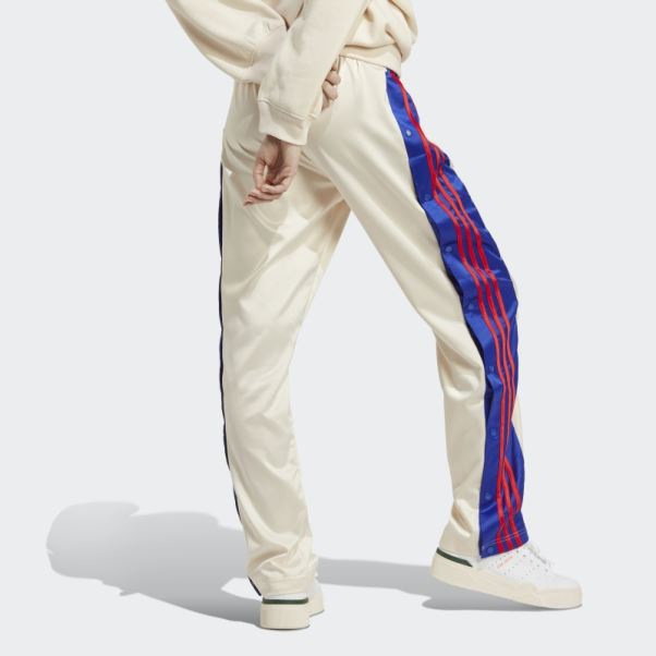 Pantalon Adidas Satin Adibreak Blanc