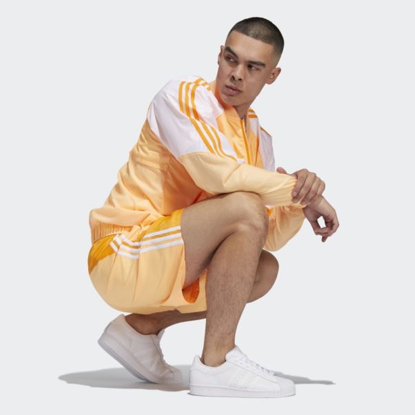 Short Adidas été Sst Orange Acide