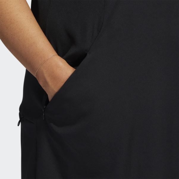Adidas Robe Noire à Volants (grande Taille)