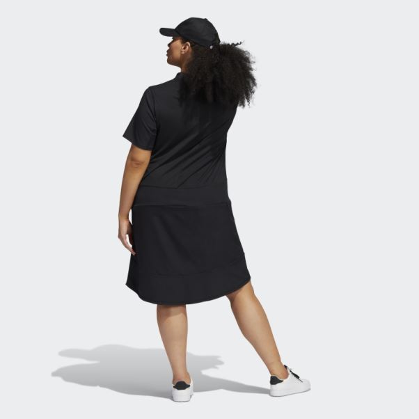 Adidas Robe Noire à Volants (grande Taille)