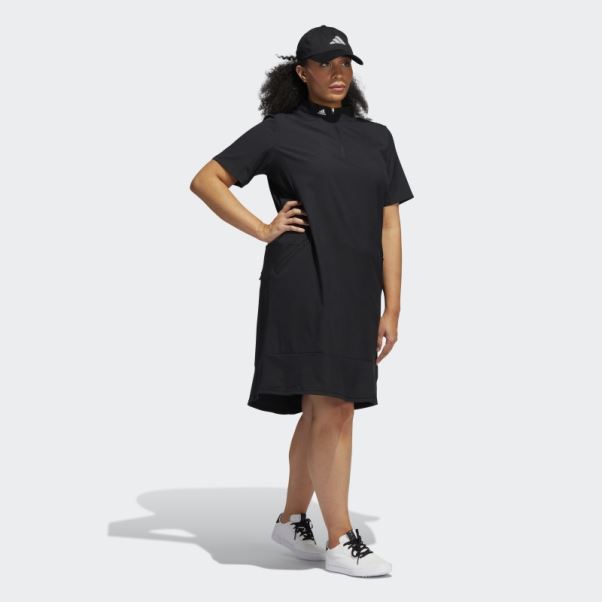 Adidas Robe Noire à Volants (grande Taille)
