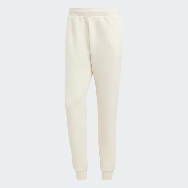 Pantalon Adidas Trefoil Essentials Blanc
