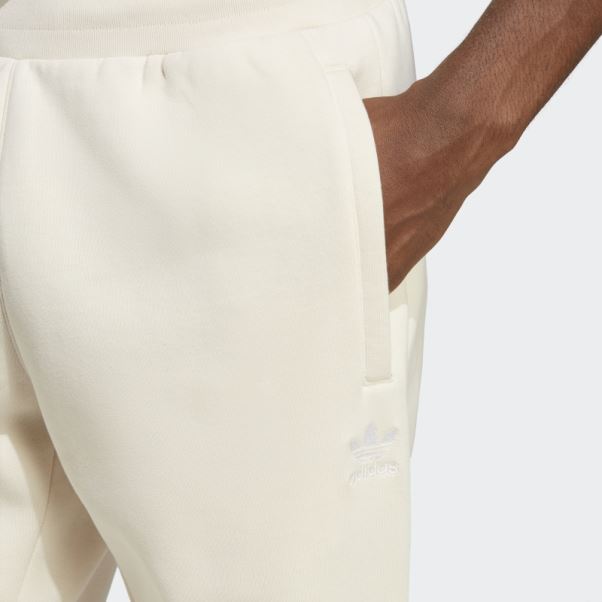 Pantalon Adidas Trefoil Essentials Blanc