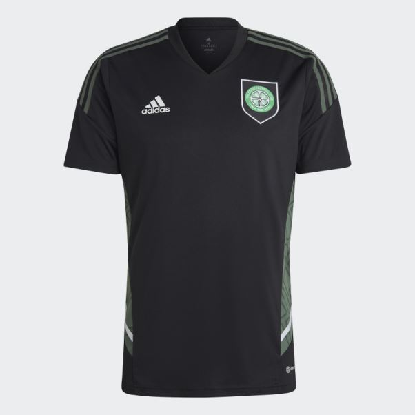 Maillot D'entrainement Celtic Fc Condivo 22 Noir Adidas