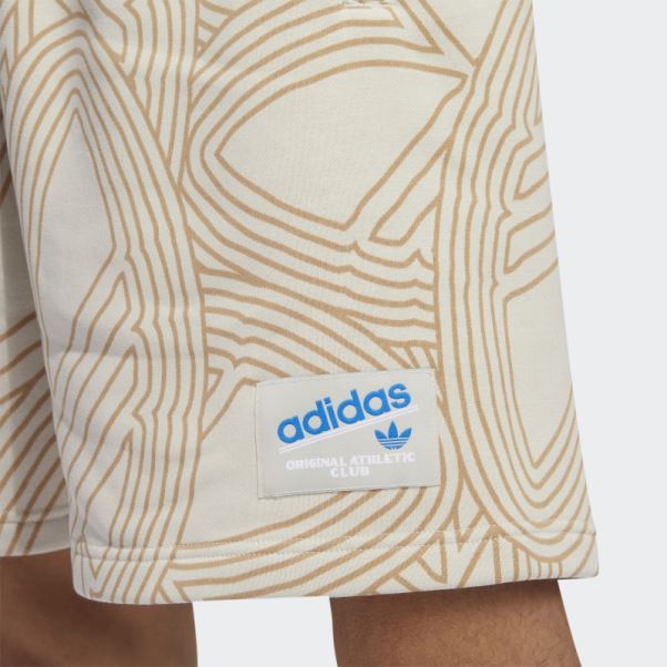 Original Short Athlétique Club Allover Imprimé Aluminium Adidas