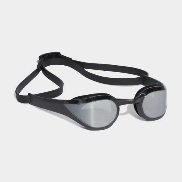 Lunettes De Natation De Compétition Adidas Adizero Xx Argent Miroir