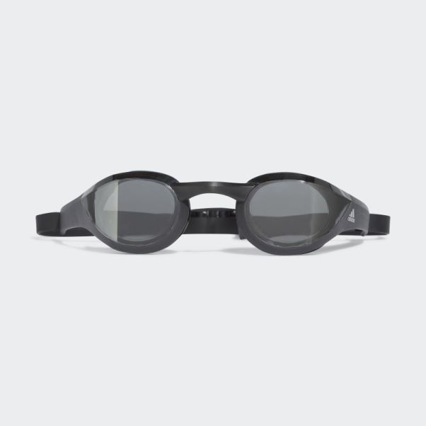 Lunettes De Natation De Compétition Adidas Adizero Xx Argent Miroir