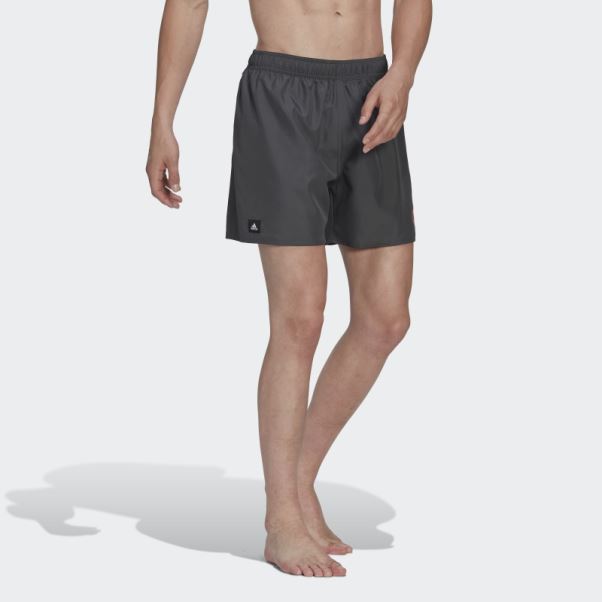 Short De Bain Court Adidas Clx Gris