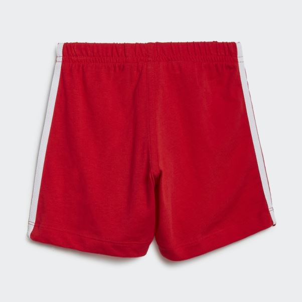 Ensemble T-shirt Short Adidas Trèfle Blanc