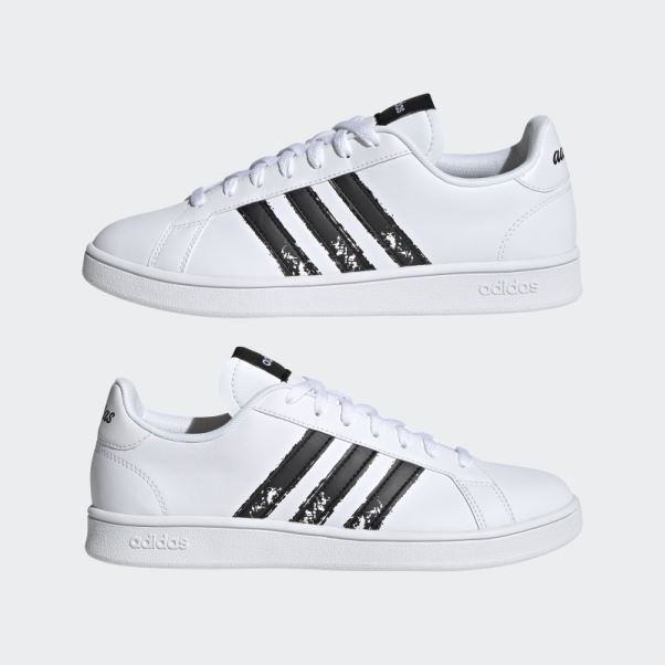 Chaussures Adidas Grand Court Base Au Delà Blanc