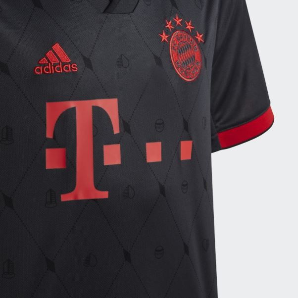 Maillot Adidas Fc Bayern 22/23 Third Gris Nuit élégant