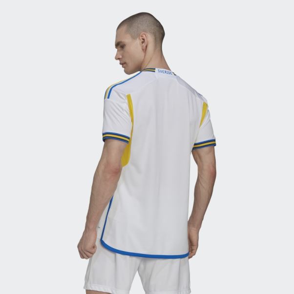 Maillot Sweden 22 Extérieur Blanc Adidas