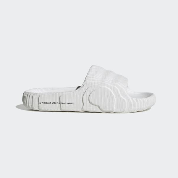 Adilette 22 Slides Adidas Blanc