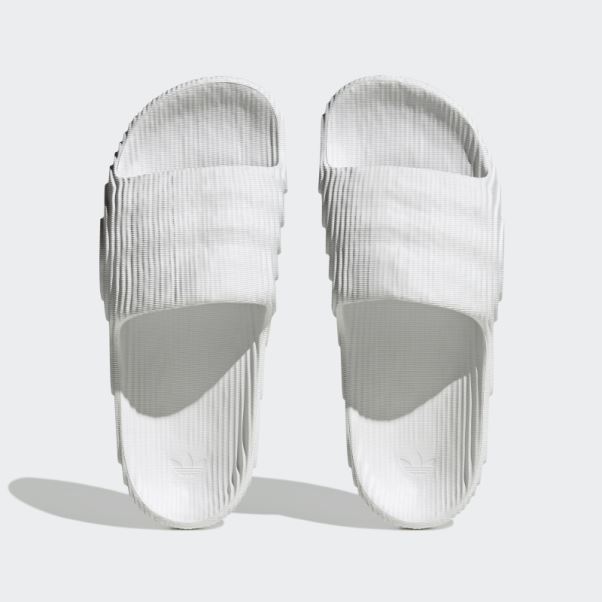 Adilette 22 Slides Adidas Blanc