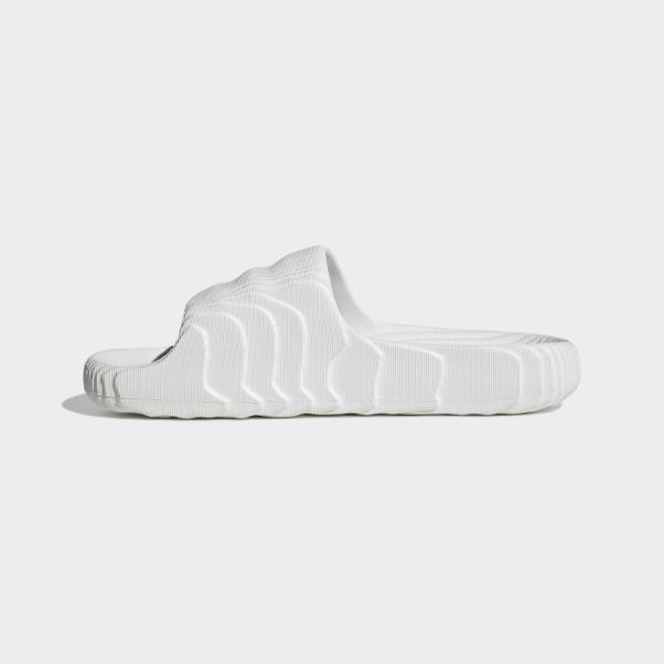 Adilette 22 Slides Adidas Blanc