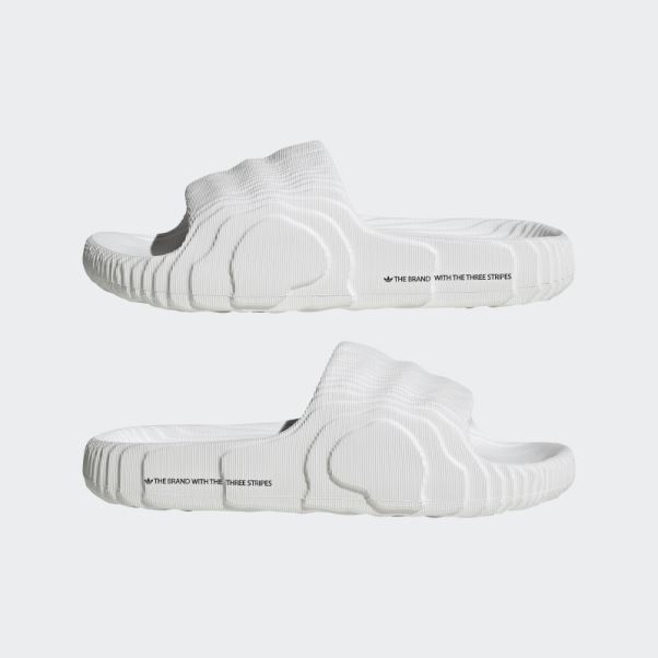Adilette 22 Slides Adidas Blanc