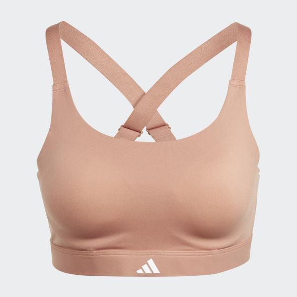 Soutien-gorge D'entraînement à Maintien élevé Adidas Sur Mesure Impact Luxe Terre Battue