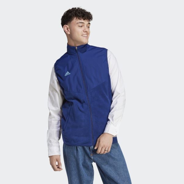 Veste Tiro Bleu Victoire Adidas