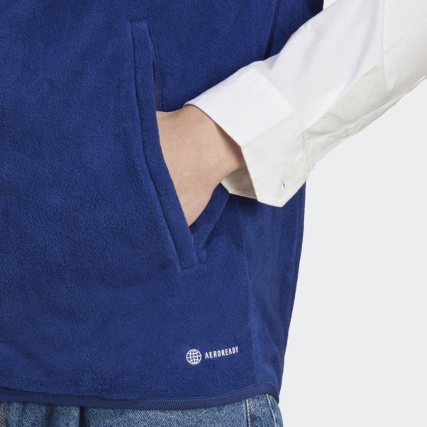 Veste Tiro Bleu Victoire Adidas