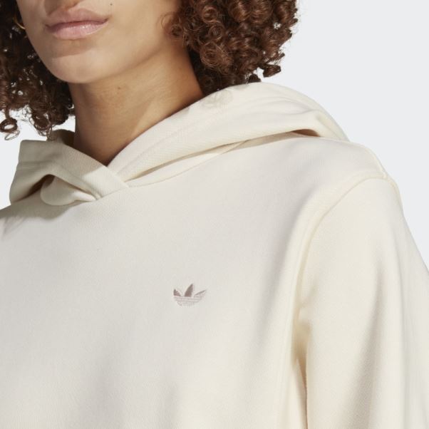 Sweat à Capuche Adidas Premium Essentials Blanc