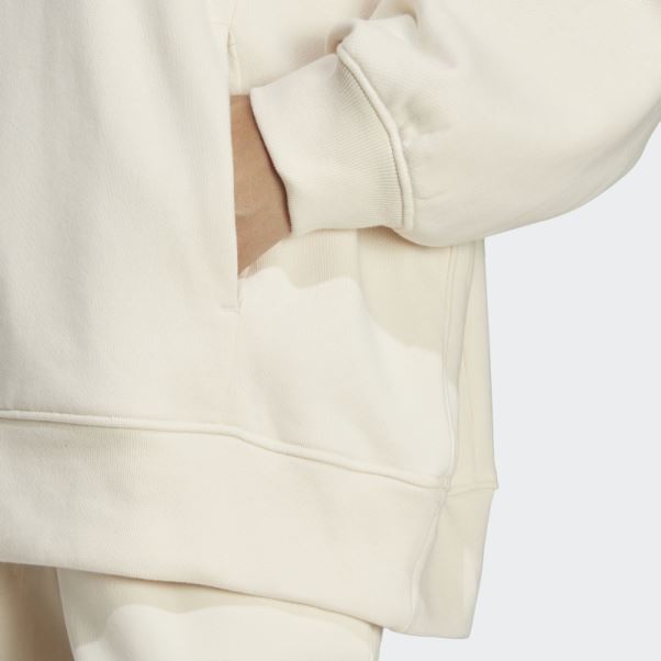 Sweat à Capuche Adidas Premium Essentials Blanc