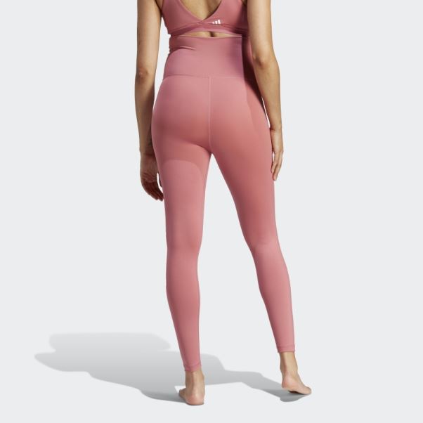 Legging Yoga 7/8 (maternité) Rose Adidas