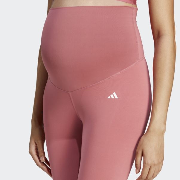 Legging Yoga 7/8 (maternité) Rose Adidas