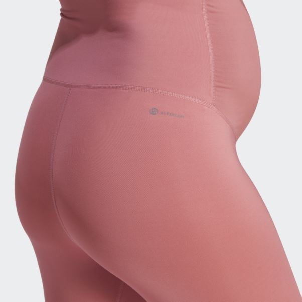 Legging Yoga 7/8 (maternité) Rose Adidas