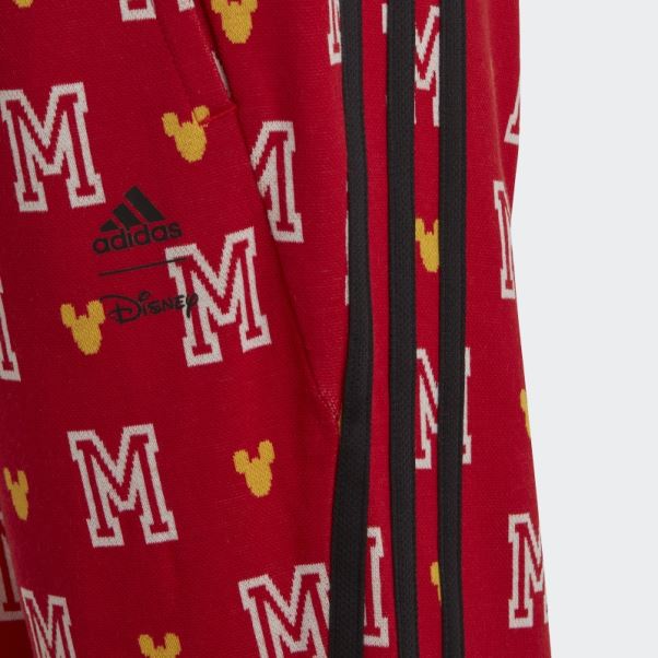 Pantalon Adidas X Disney Mickey Mouse écarlate